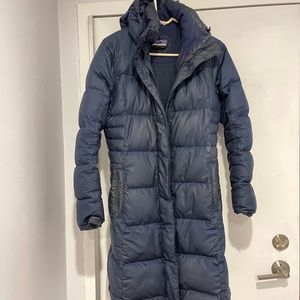 Patagonia winter puffer coat